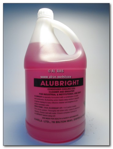 CLEANER. ALUBRIGHT