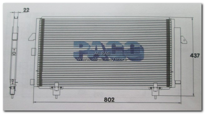 COND / PACO / TYT RAV4 04&#39;-05&#39; 