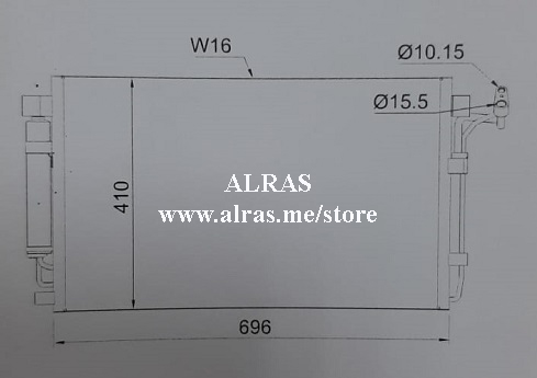 COND/NISS ALTIMA 07-08