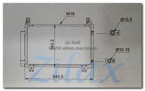 COND-TYT-YARIS HB 07-08