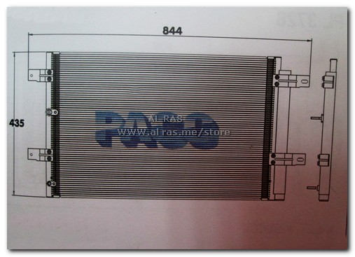 COND . FORD EDGE 2007-10 