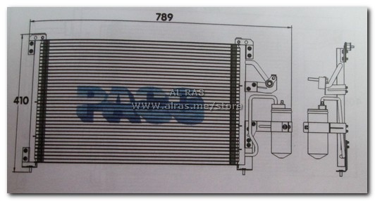 COND / PACO / DAEWOO LEGANZA 99-02 