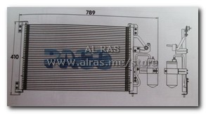 COND / PACO / DAEWOO LEGANZA 99-02 