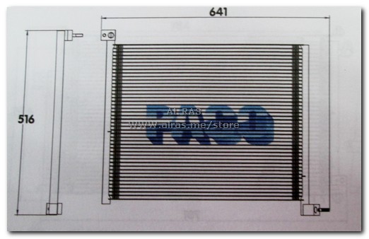 COND / PACO / DODGE DURANGO 03-04 