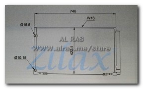 COND-TYT SIENNA 2012/RX 350